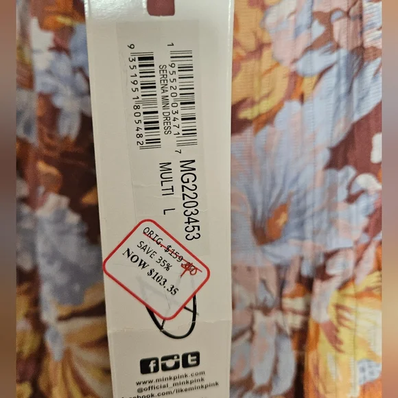 MinkPink Dress NWT - Picture 7 of 14